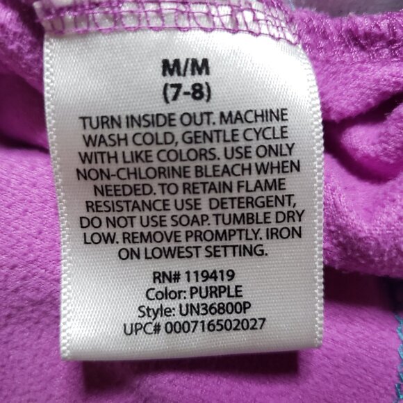 Komar Kids Girls Hedgehog Nightgown Snuggle Varsity Team Sleepshirt Size… - Picture 9 of 11